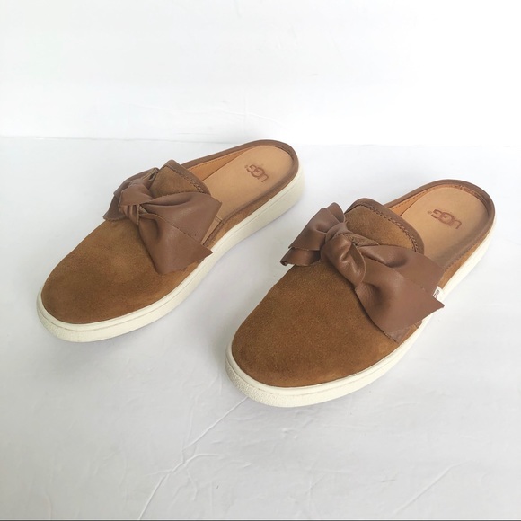 ugg luci bow sneaker mule